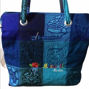 Large Mexicali Aztec purse